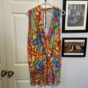 TRINA TURK GISELLE  KNIT ROMPER WOMEN'S MEDIUM